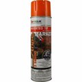 Seymour Midwest 20 oz Inverted Tip Air Tech Marking Paint, Fluorescent Orange SE441340